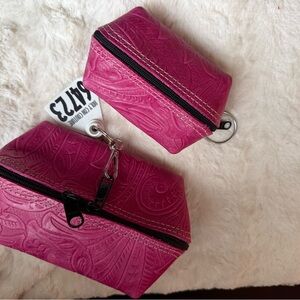 Holy Cow NEW med &small Buckaroo Set $90 Pink Embossed